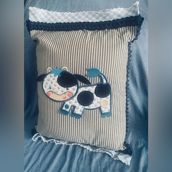 Hand Crafted Other - Hand Crafted  Cow Pillow— Baby Powder & Bamboo Scented  Child At Heart